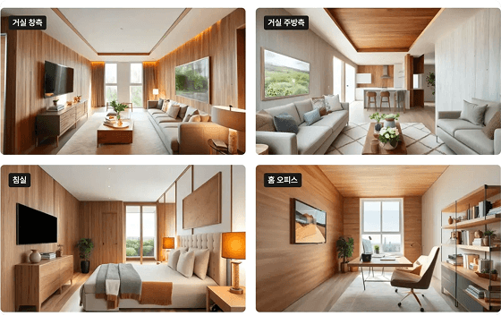 HL디앤아이한라 - 마포 에피트 어바닉 AI 가상 인테리어 1